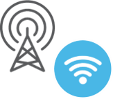 ISP wifi icon Wireless WAN